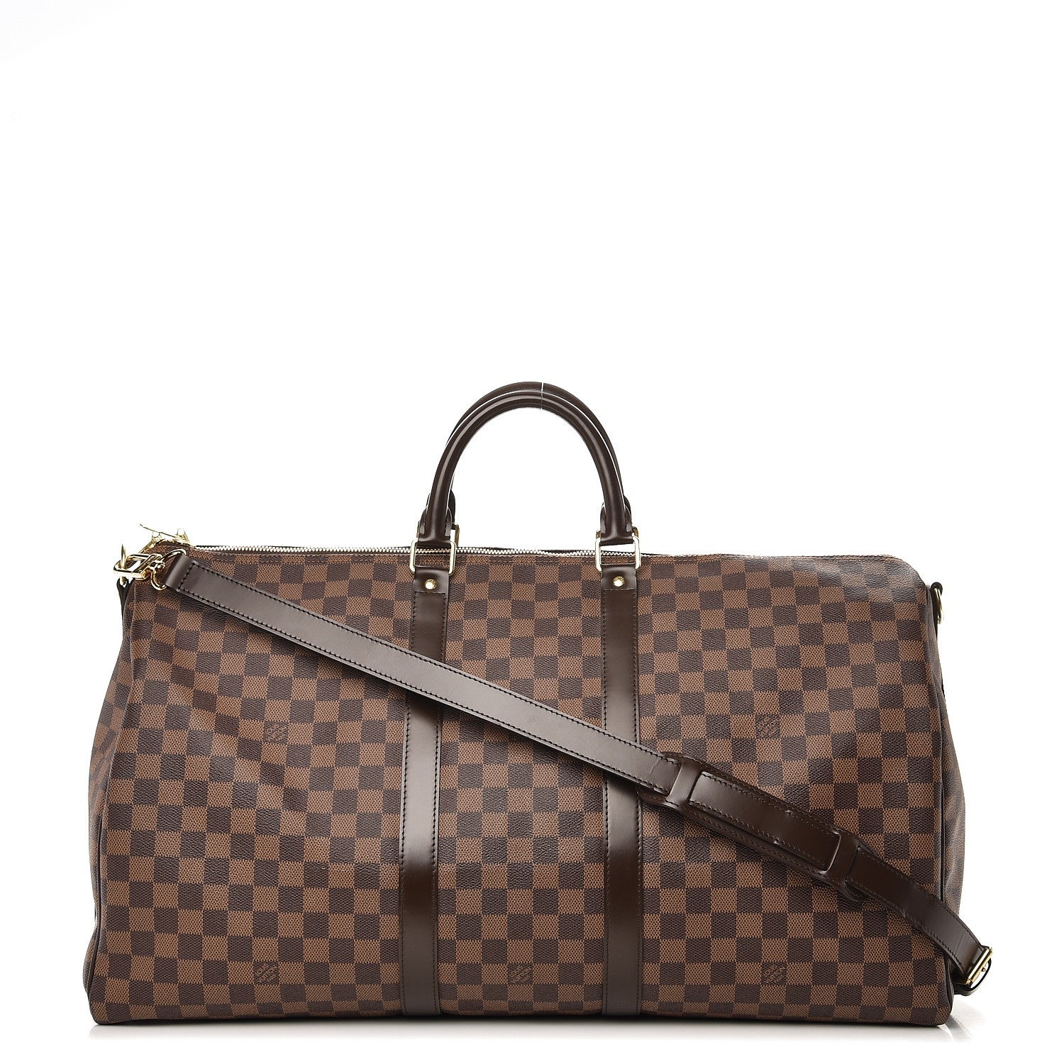 Louis Vuitton Damier Ebene Keepall Bandouliere 55 1 of 7