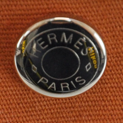 Hermes Toile Garden Party PM Orange 11 of 11