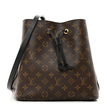 Louis Vuitton Monogram Neonoe MM Black 1 of 10