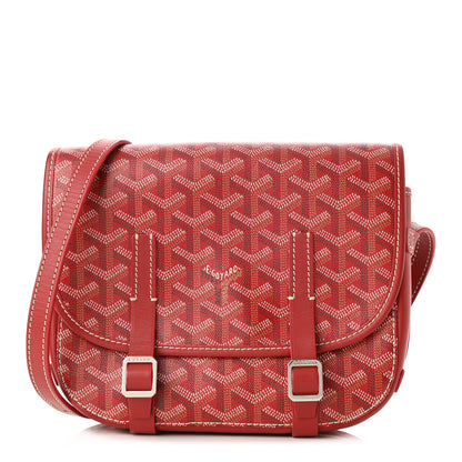 Goyard Goyardine Belvedere PM Messenger Bag Red 1 of 9
