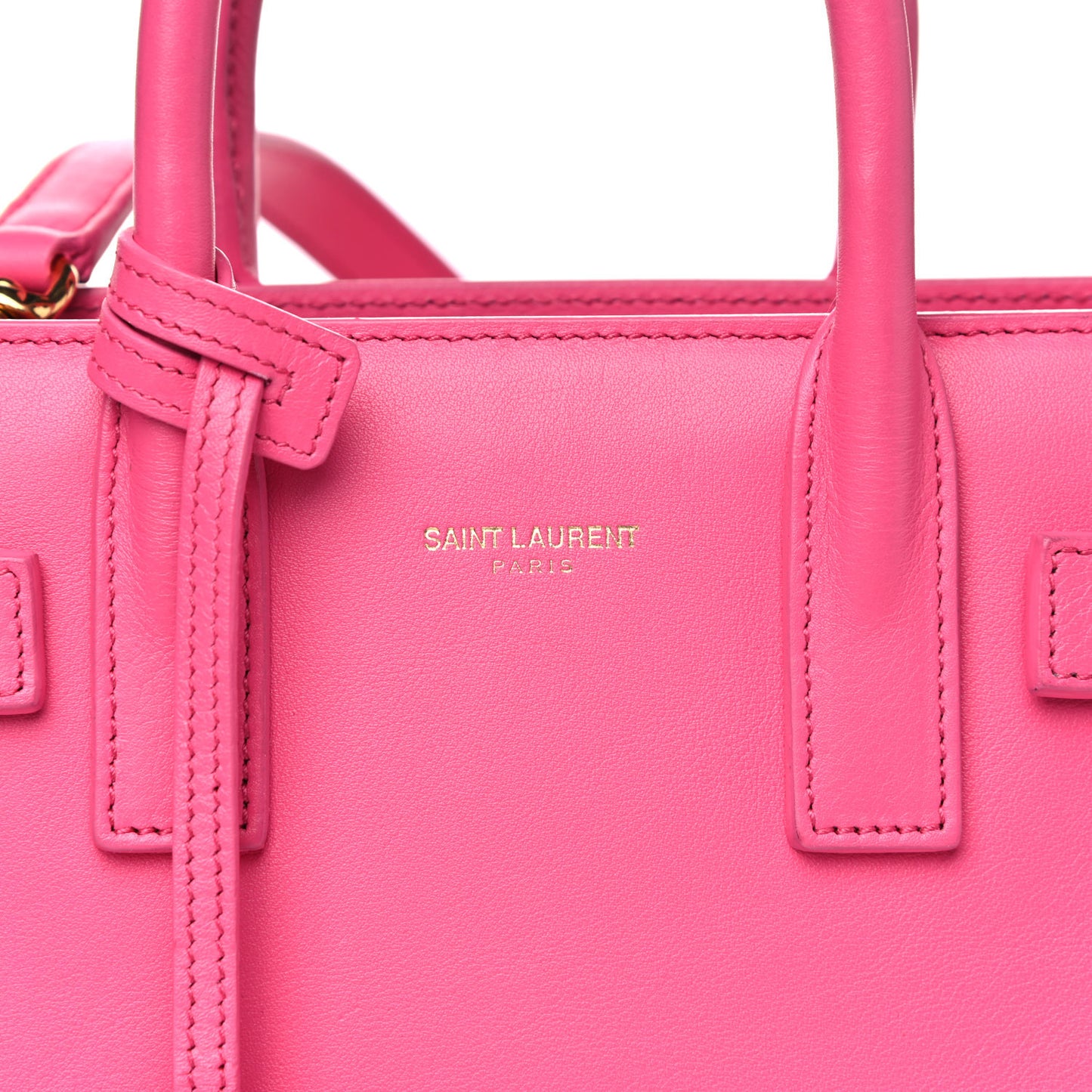 Calfskin Nano Sac De Jour Lipstick Fuchsia