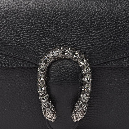 Gucci Pebbled Calfskin Small Dionysus Shoulder Bag Black 10 of 10