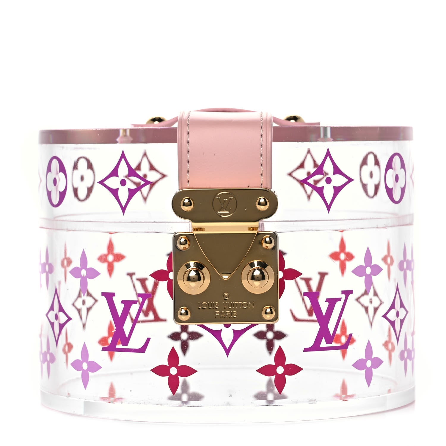 Louis Vuitton Transparent Plexiglass Box Scott Rose Ballerine 1 of 8