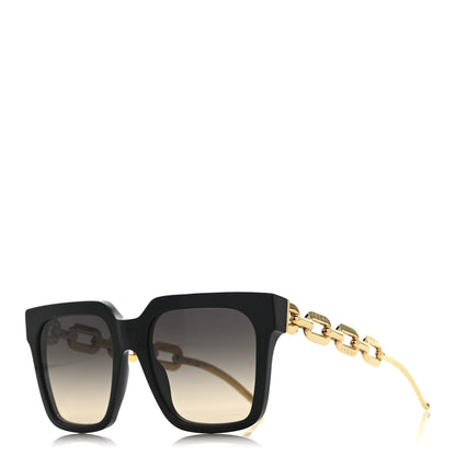Louis Vuitton Metal LV Edge Sunglasses Z1755W Black 1 of 7