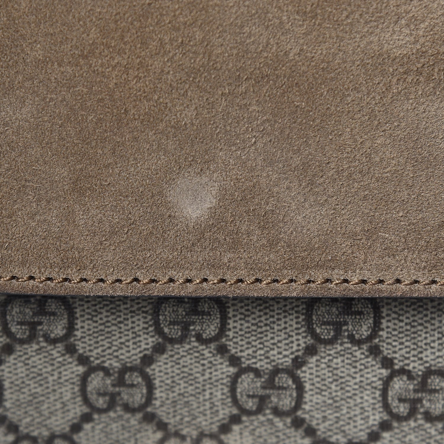 Gucci GG Supreme Monogram Mini Dionysus Shoulder Bag Taupe 13 of 14