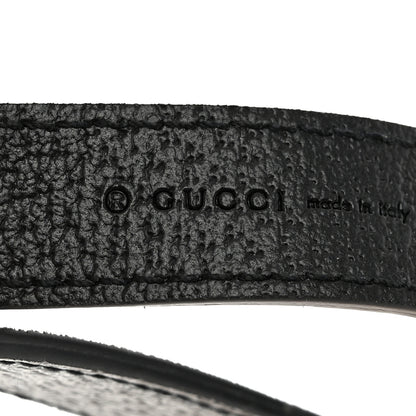 Gucci Calfskin Chain Pet Leash Black Gold 3 of 6