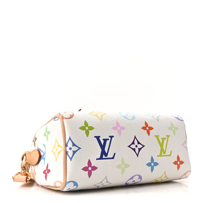 Louis Vuitton LV X TM Monogram Multicolor Nano Speedy White 4 of 9