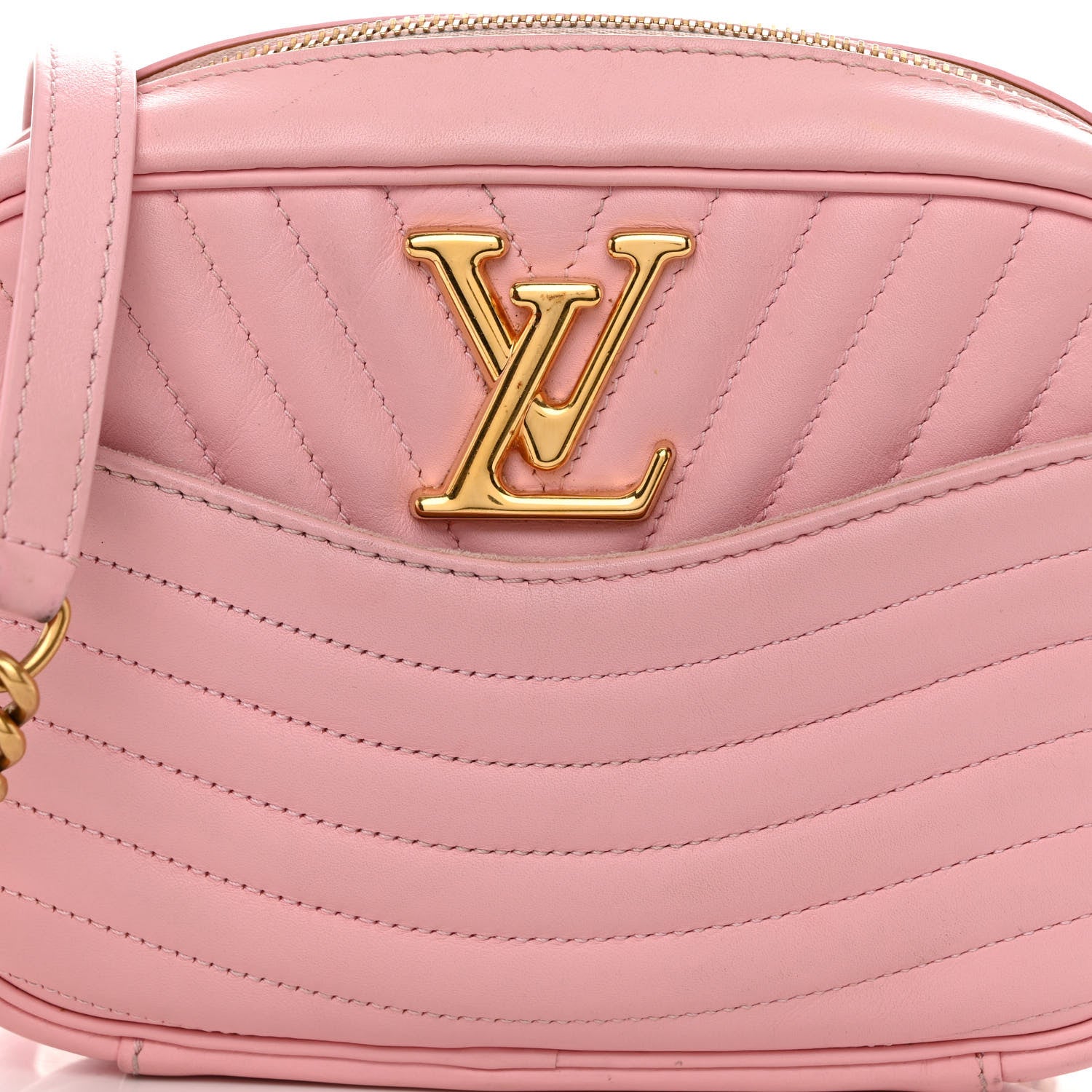Louis Vuitton Calfskin New Wave Camera Bag Smoothie Pink 7 of 15