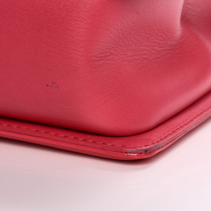 Chanel Patent Quilted Large Boy Flap Pink 10 of 16