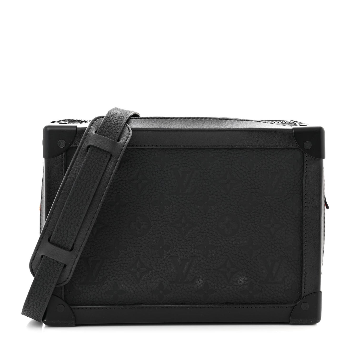 Taurillon Monogram Solar Ray Soft Trunk Black