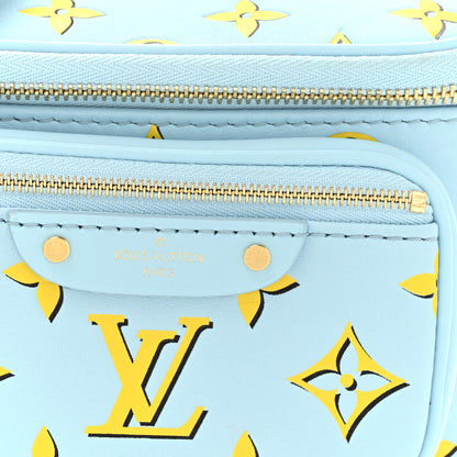 Louis Vuitton Lambskin Monogram Mini Bumbag H27 Baby Blue 7 of 9