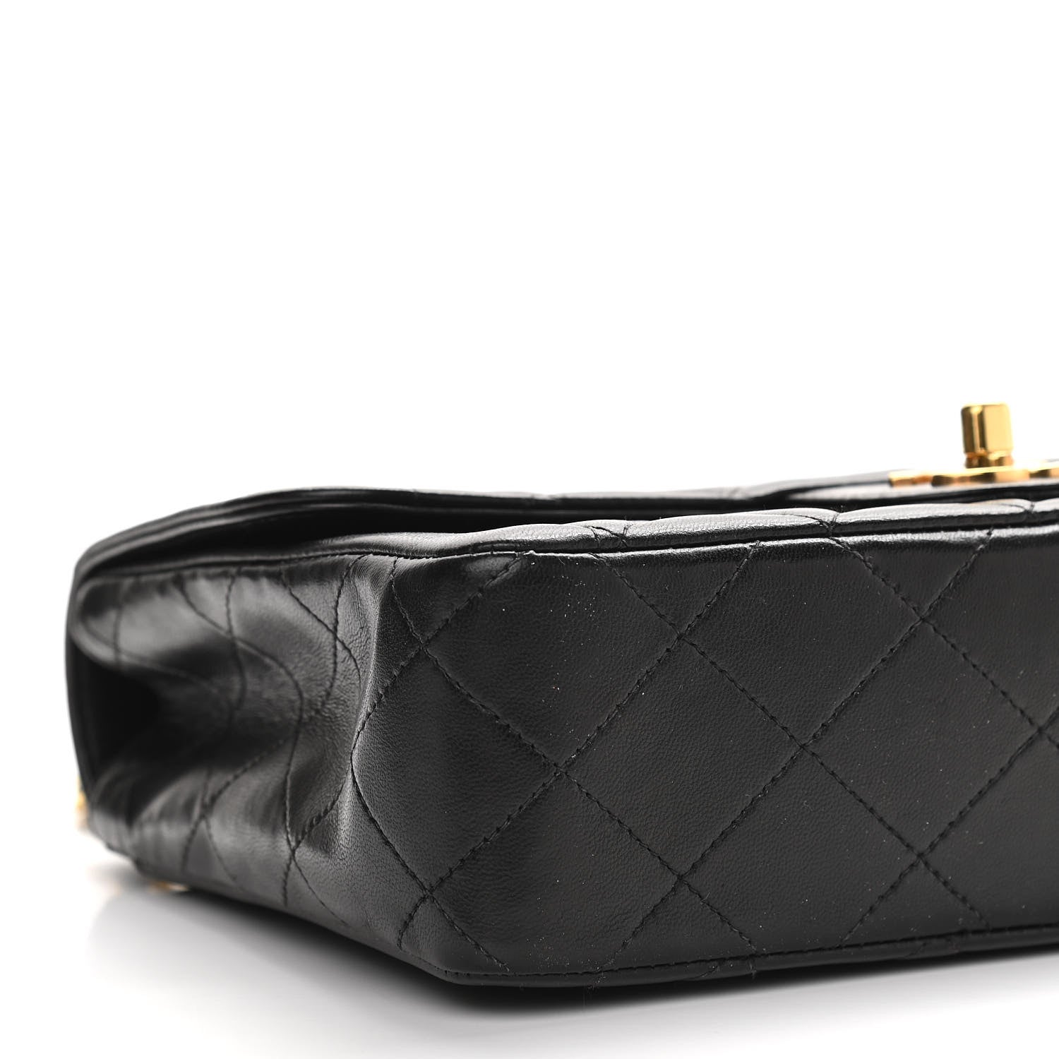 Chanel Lambskin Quilted Small Single Flap Black 4 of 9