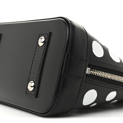 Louis Vuitton X YK Epi Alma BB Black White 9 of 11