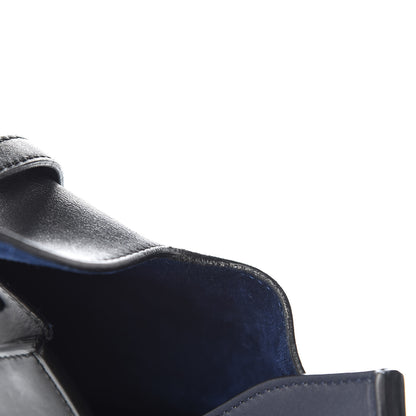 Celine Smooth Calfskin Large Bi-Color Tie Knot Tote Black Navy 12 of 20