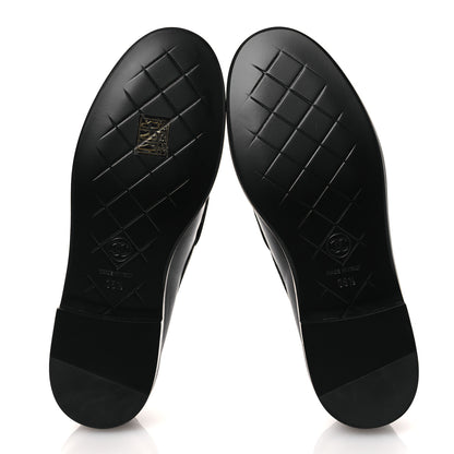 Chanel Lambskin Quilted CC Turnlock Loafers 36.5 Black 7 of 11