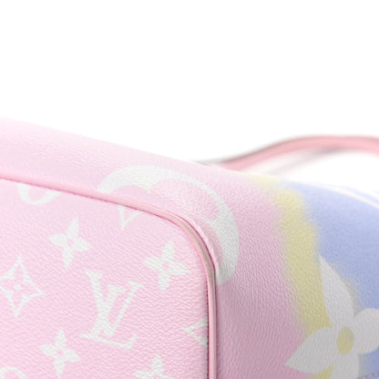 Louis Vuitton Monogram Escale Neverfull MM Pastel 10 of 13