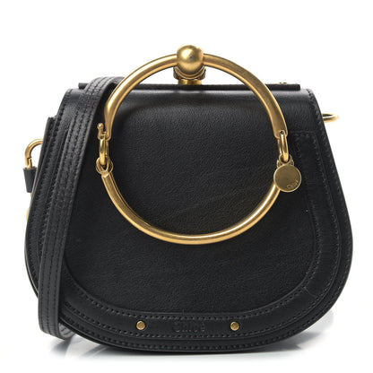 Chloe Calfskin Small Nile Bracelet Bag Black 1 of 11