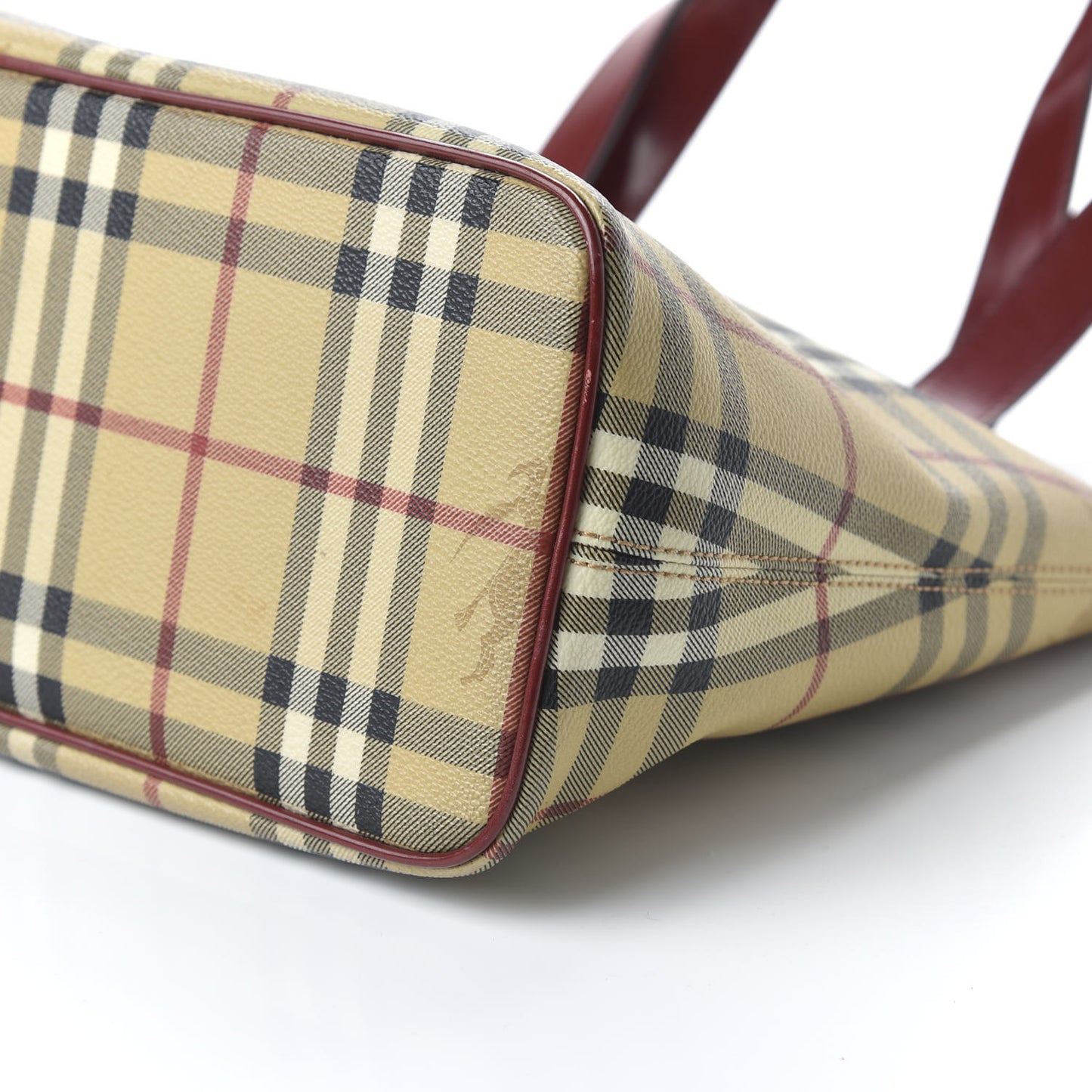 Haymarket Check Medium Tote Red