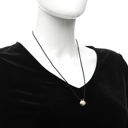 Tiffany Sterling Silver Pearl HardWear Cord Necklace 5 of 5