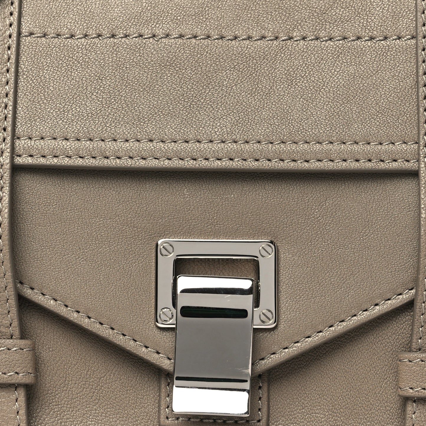 Lambskin Tiny PS1 Satchel Light Taupe