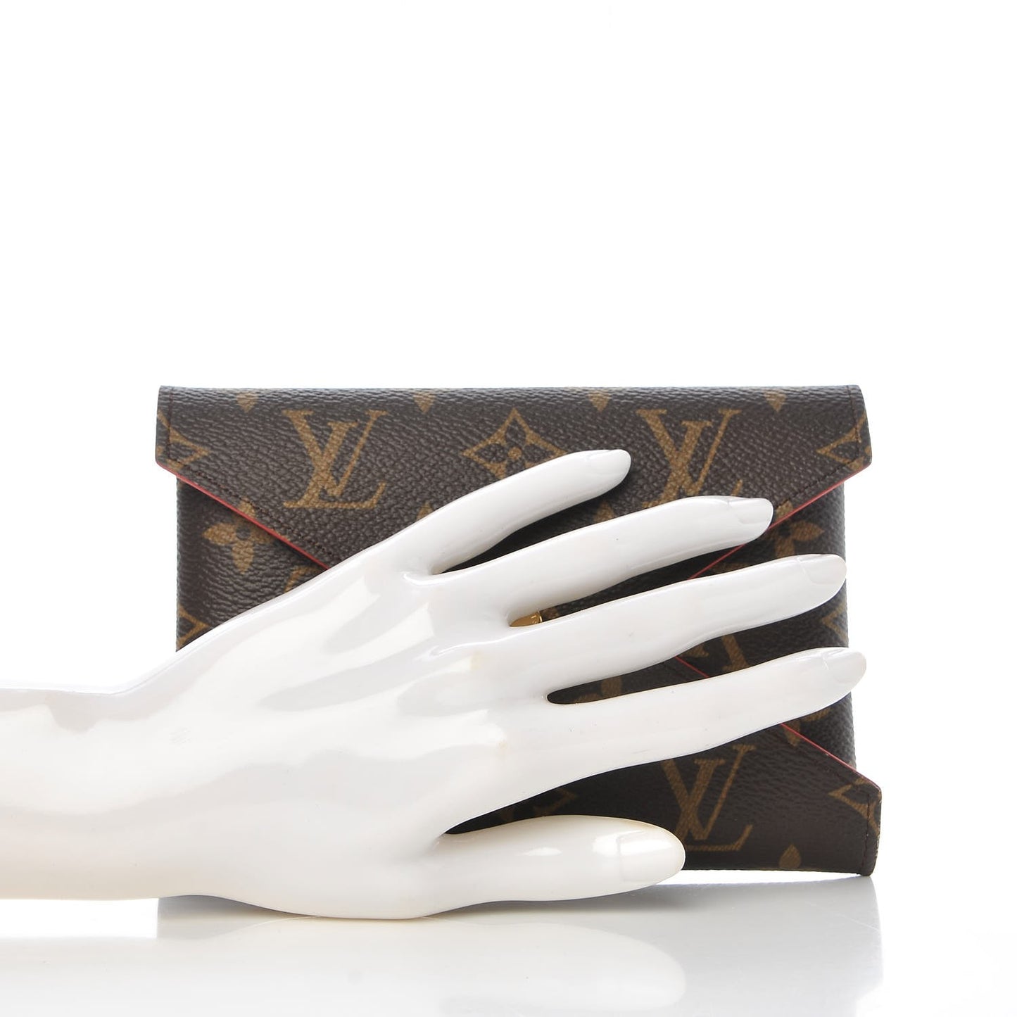 Monogram Medium Kirigami Pochette Insert Coquelicot