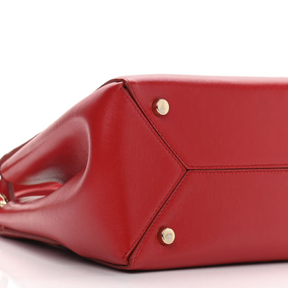 Lanvin Smooth Calfskin Mini Trapeze Red Lipstick 7 of 12