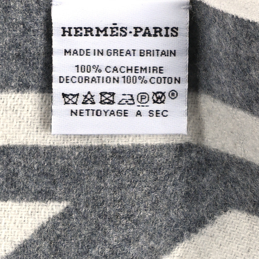 Hermes Cashmere Petite Casaque Coaching Giant Triangle Scarf