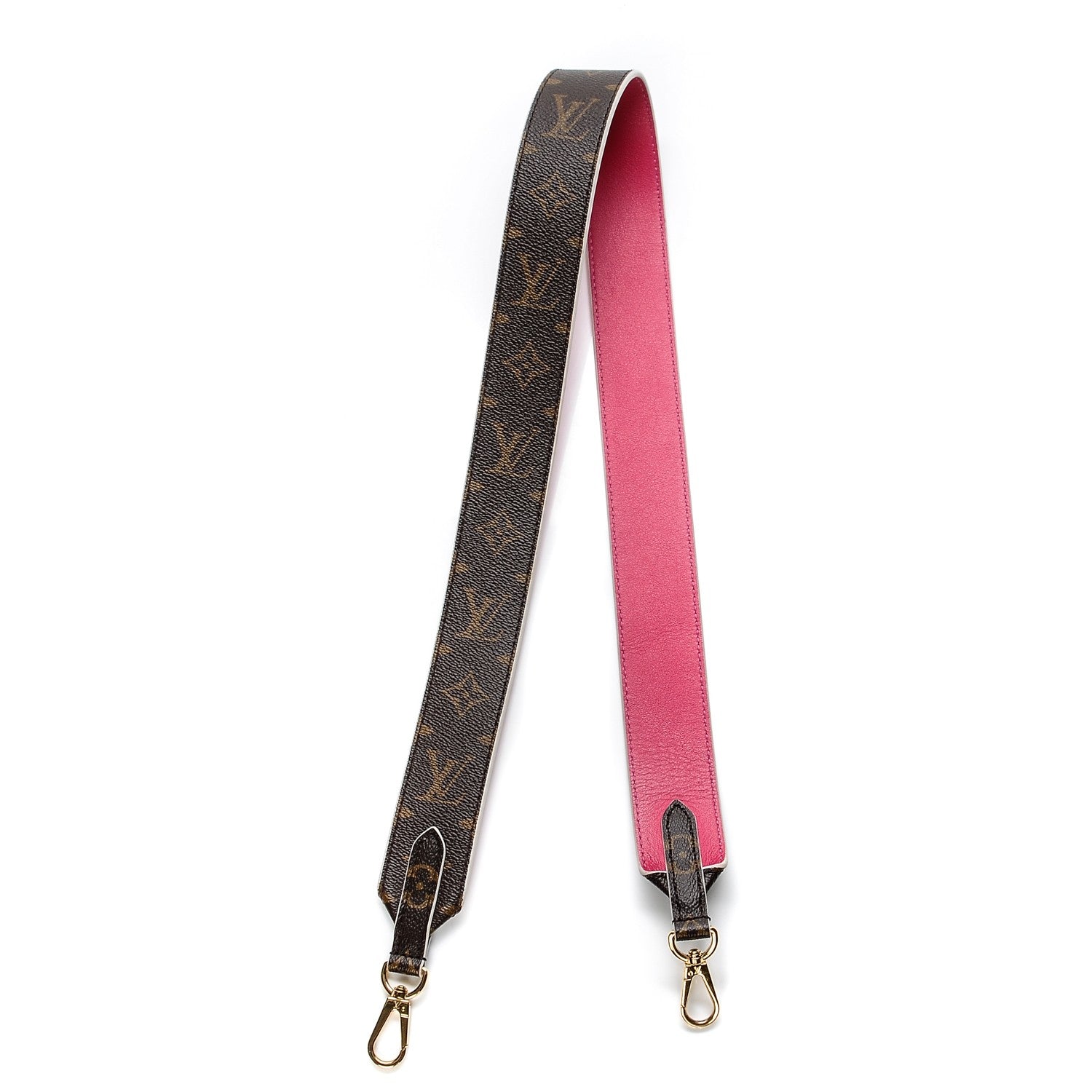 Louis Vuitton Monogram Bandouliere Shoulder Strap Hot Pink 4 of 5