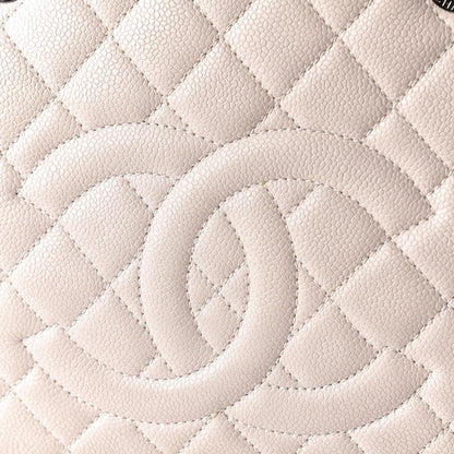 Chanel Caviar Quilted Grand Shopping Tote GST Beige Clair 9 of 10