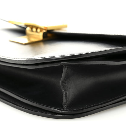 Celine Box Calfskin Medium Classic Box Flap Bag Black 10 of 12
