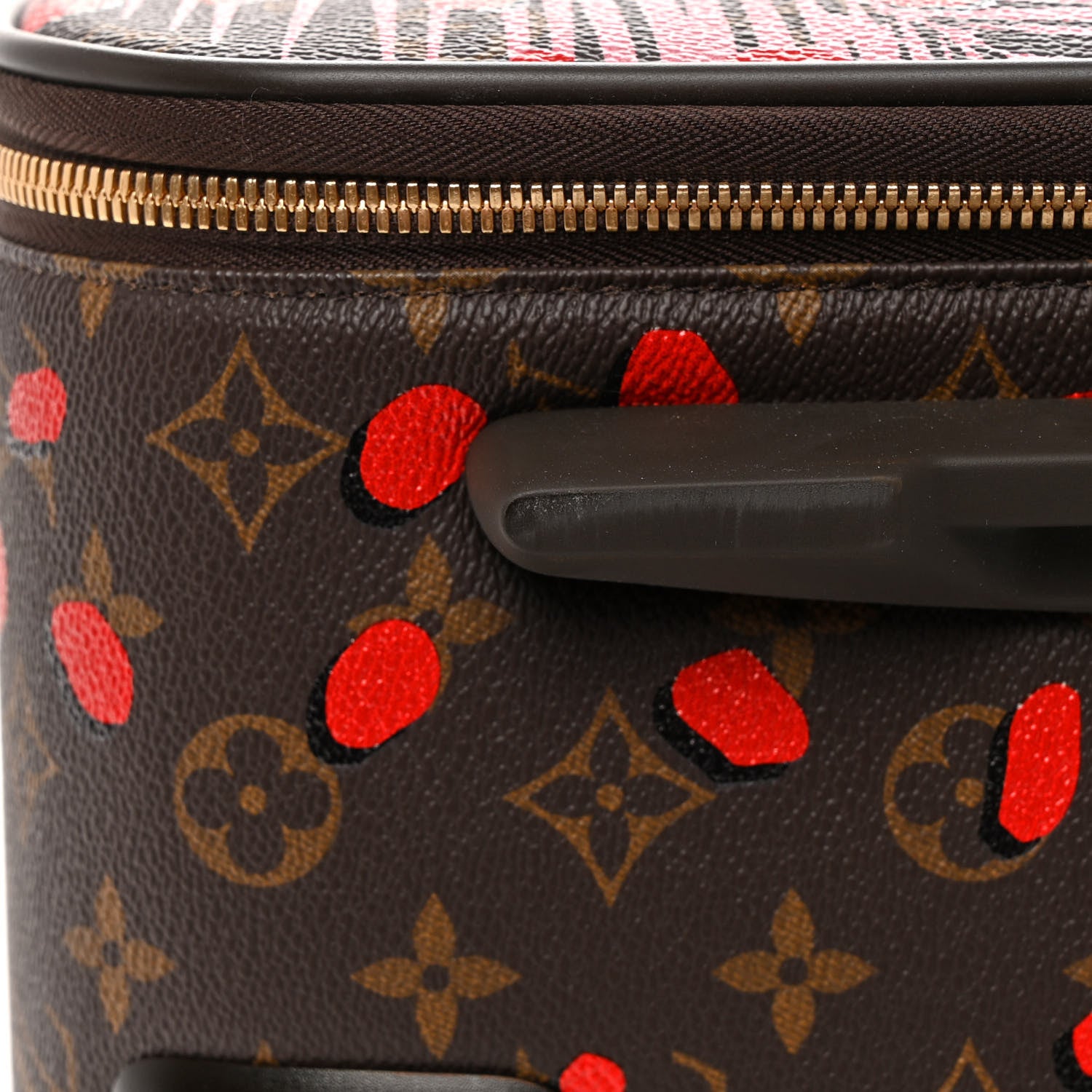 Louis Vuitton Monogram Jungle Dots Pegase Legere 55 Sugar Pink Poppy 10 of 12