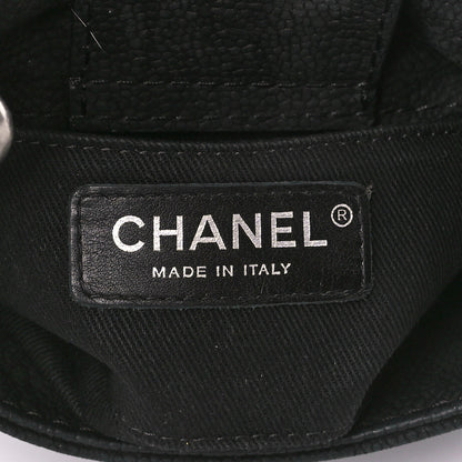 Chanel Bullskin Suede Small Highlander Messenger Flap Black 6 of 10