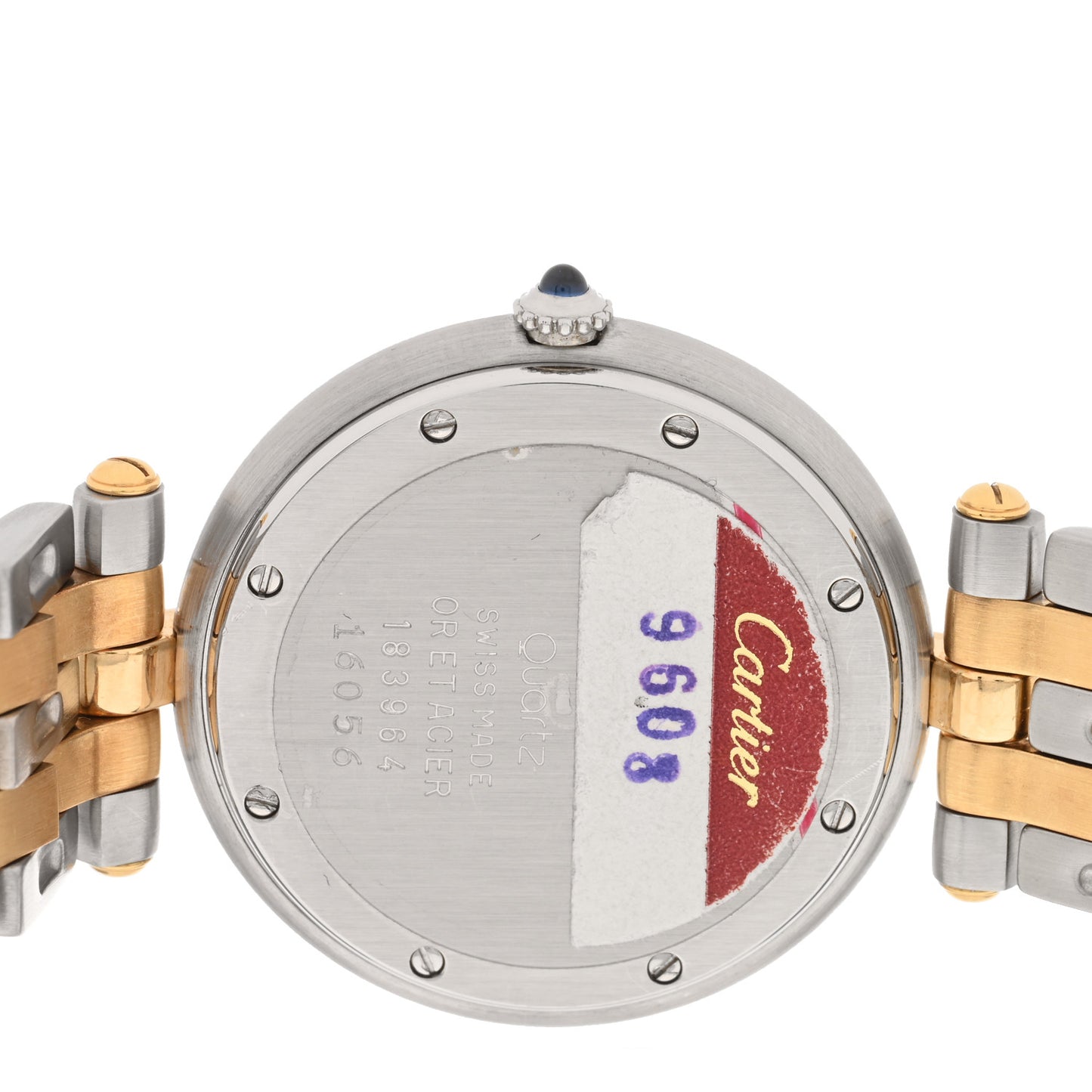 Stainless Steel 18K Yellow Gold 29mm Panthere Vendome Quartz Watch