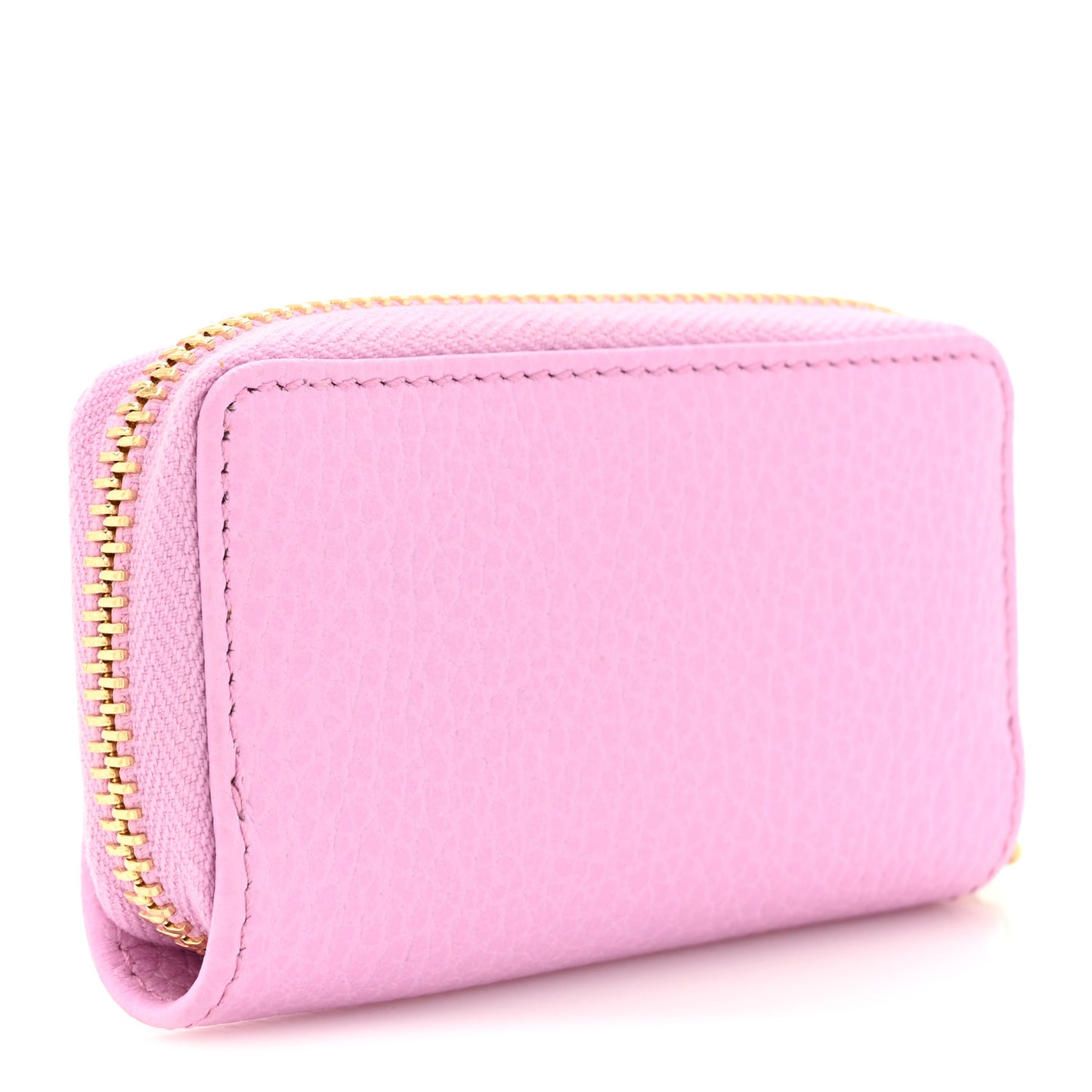 Dollar Calfskin Bosco Zip Around Key Case Malva