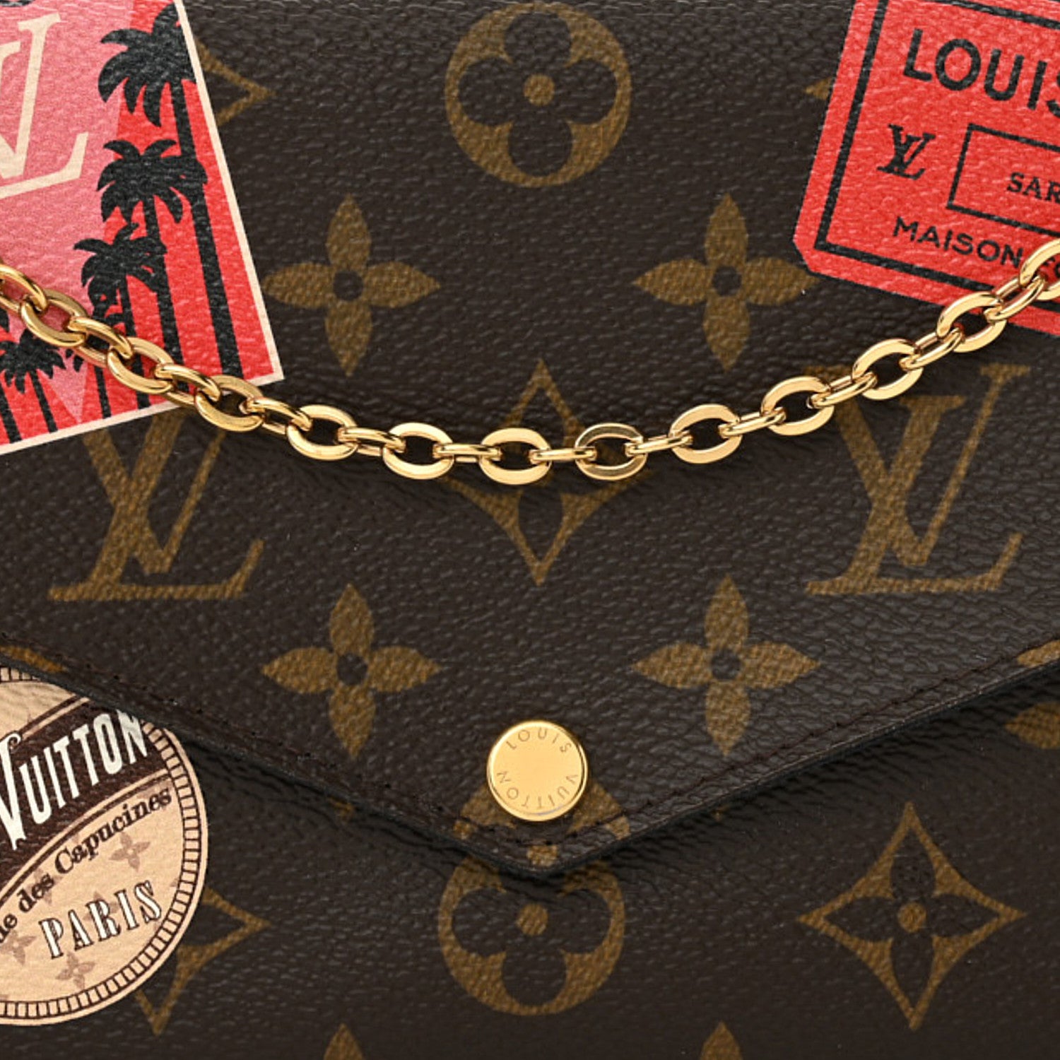 Louis Vuitton Monogram World Tour Pochette 6 of 14