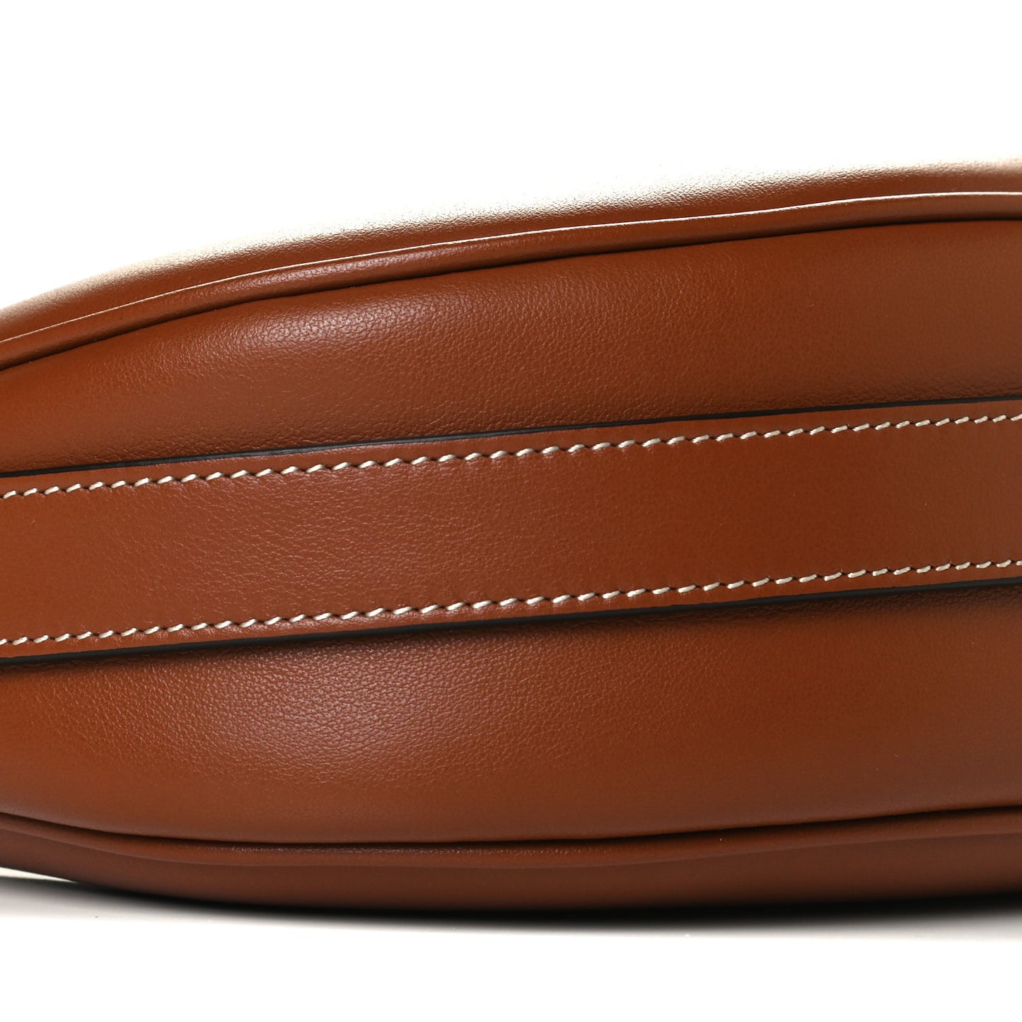Smooth Calfskin Ava Shoulder Bag Tan