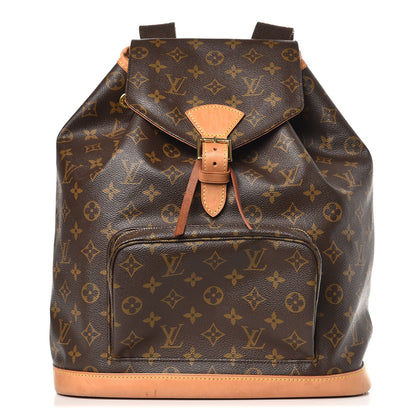Louis Vuitton Monogram Montsouris GM Backpack 1 of 12