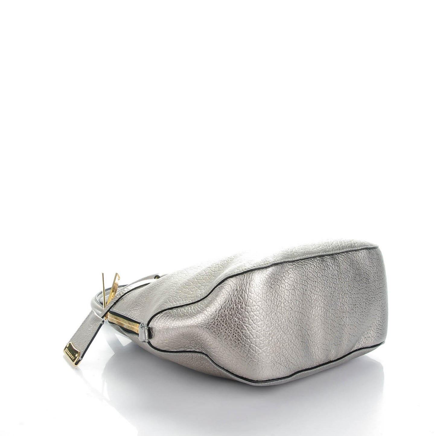 Metallic Heritage Grain Medium Orchard Bowling Bag Silver