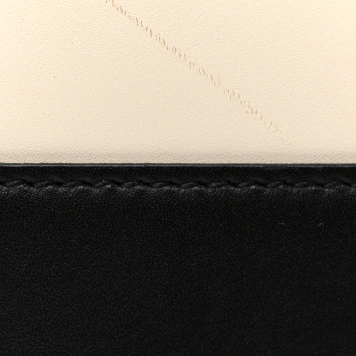 Calfskin Sylvie Web Small Queen Margaret Top Handle Bag Black White