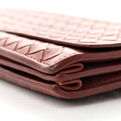 Bottega Veneta Nappa Intrecciato Continental Wallet Rust 11 of 12