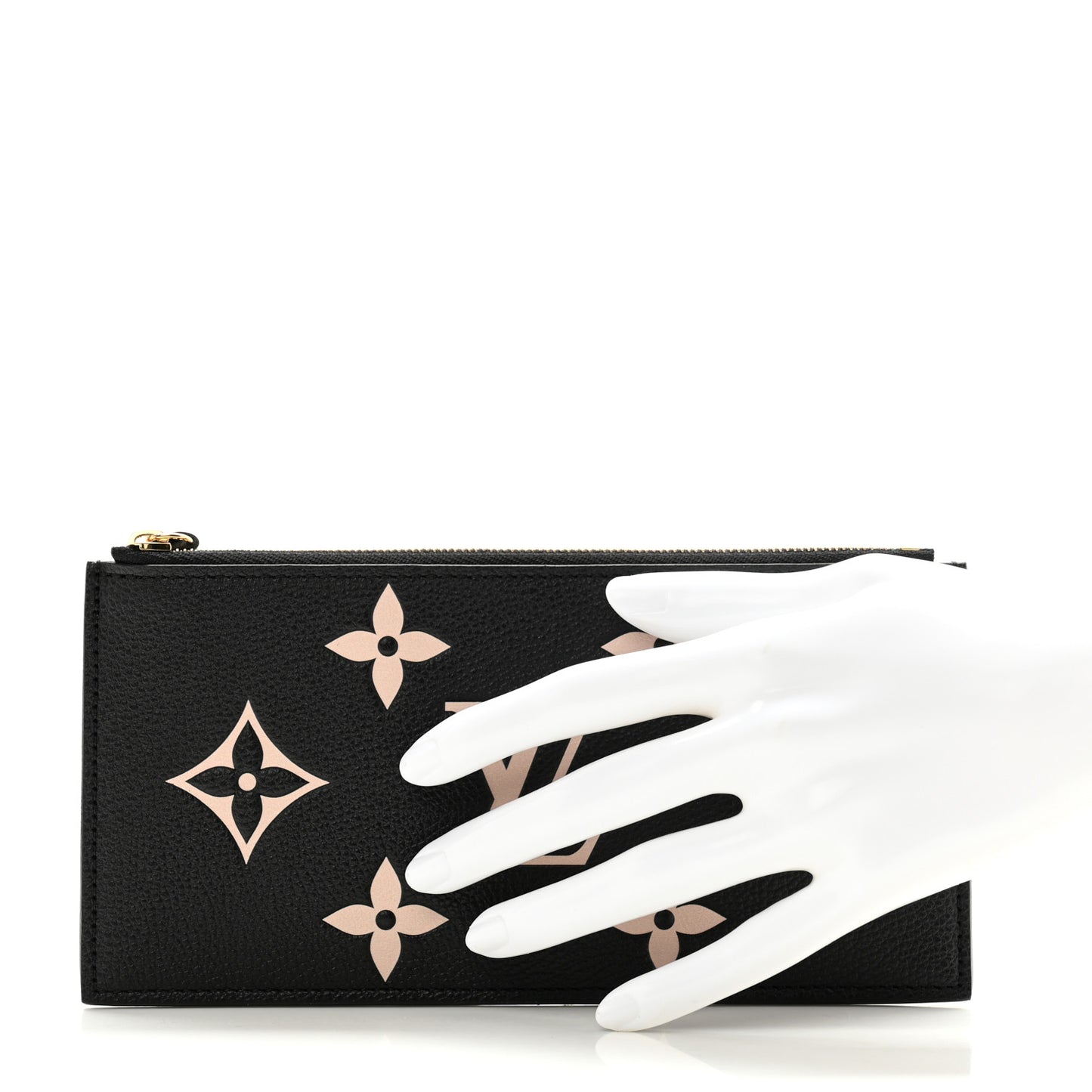 Empreinte Monogram Giant Crafty Pochette Felicie Zippered Insert Black