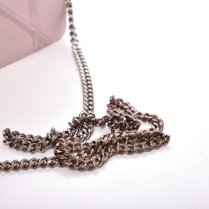 Christian Dior Grained Calfskin Diorama Wallet on Chain Pouch Rose Poudre 8 of 20