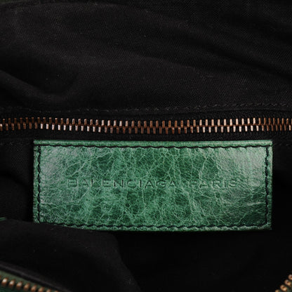 Balenciaga Chevre Classic Hardware Purse Emeraude 6 of 10