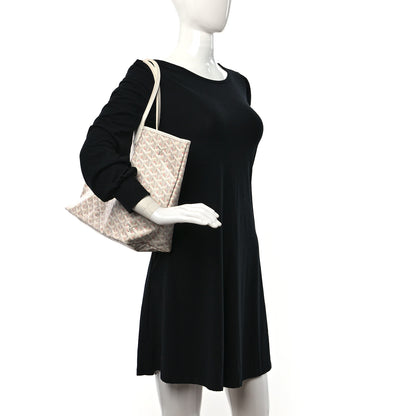 Goyard Goyardine Saint Louis Claire Voie PM White Pink 2 of 11