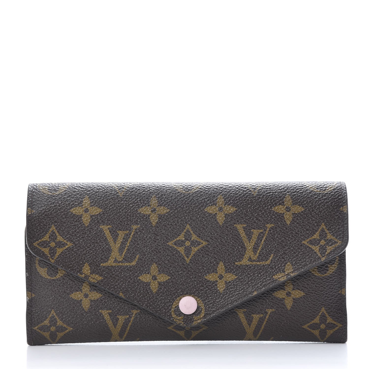 Louis Vuitton Monogram Josephine Wallet Rose Ballerine 3 of 13