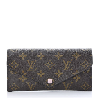 Louis Vuitton Monogram Josephine Wallet Rose Ballerine 1 of 13