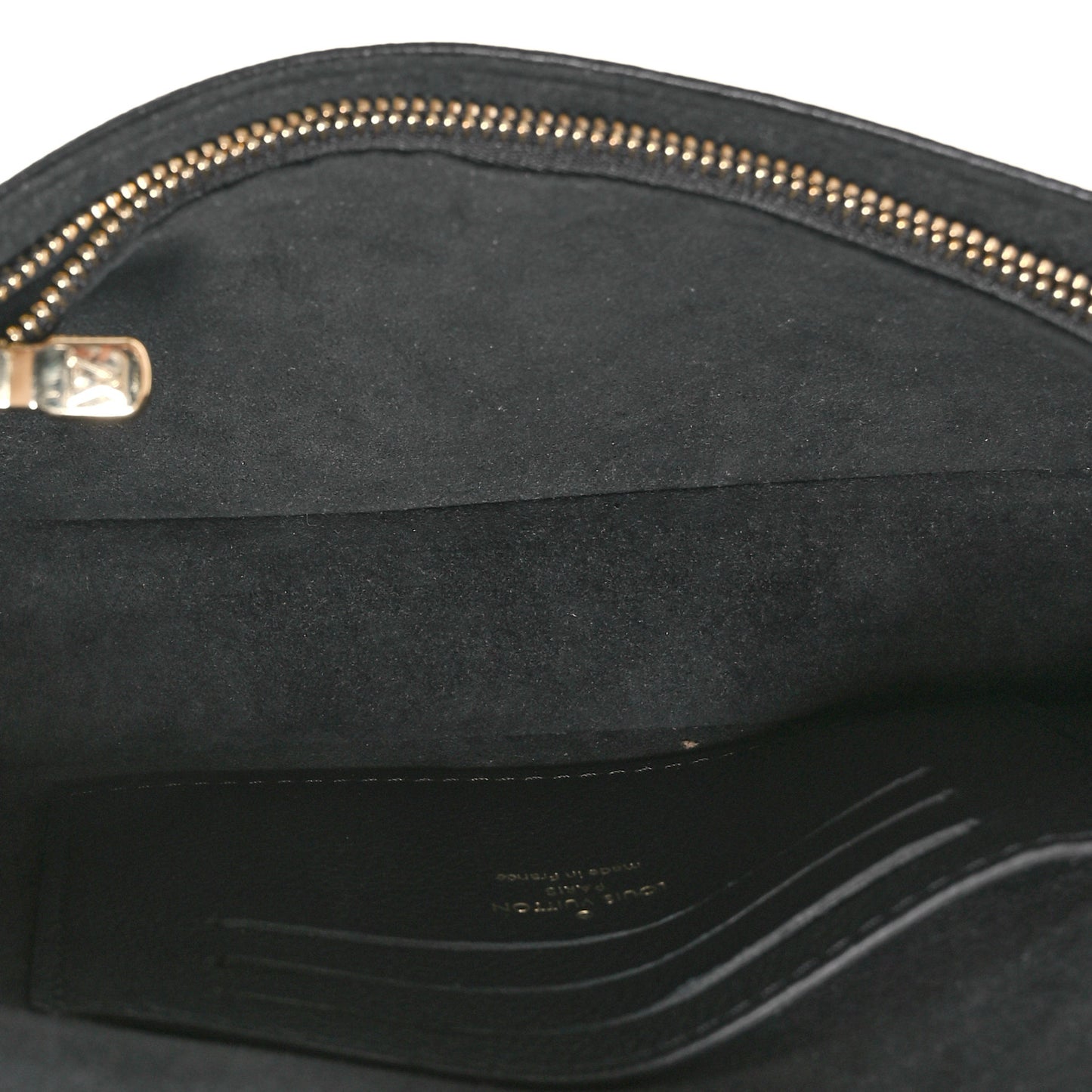 Empreinte Giant Studded Ivy Wallet On Chain Black