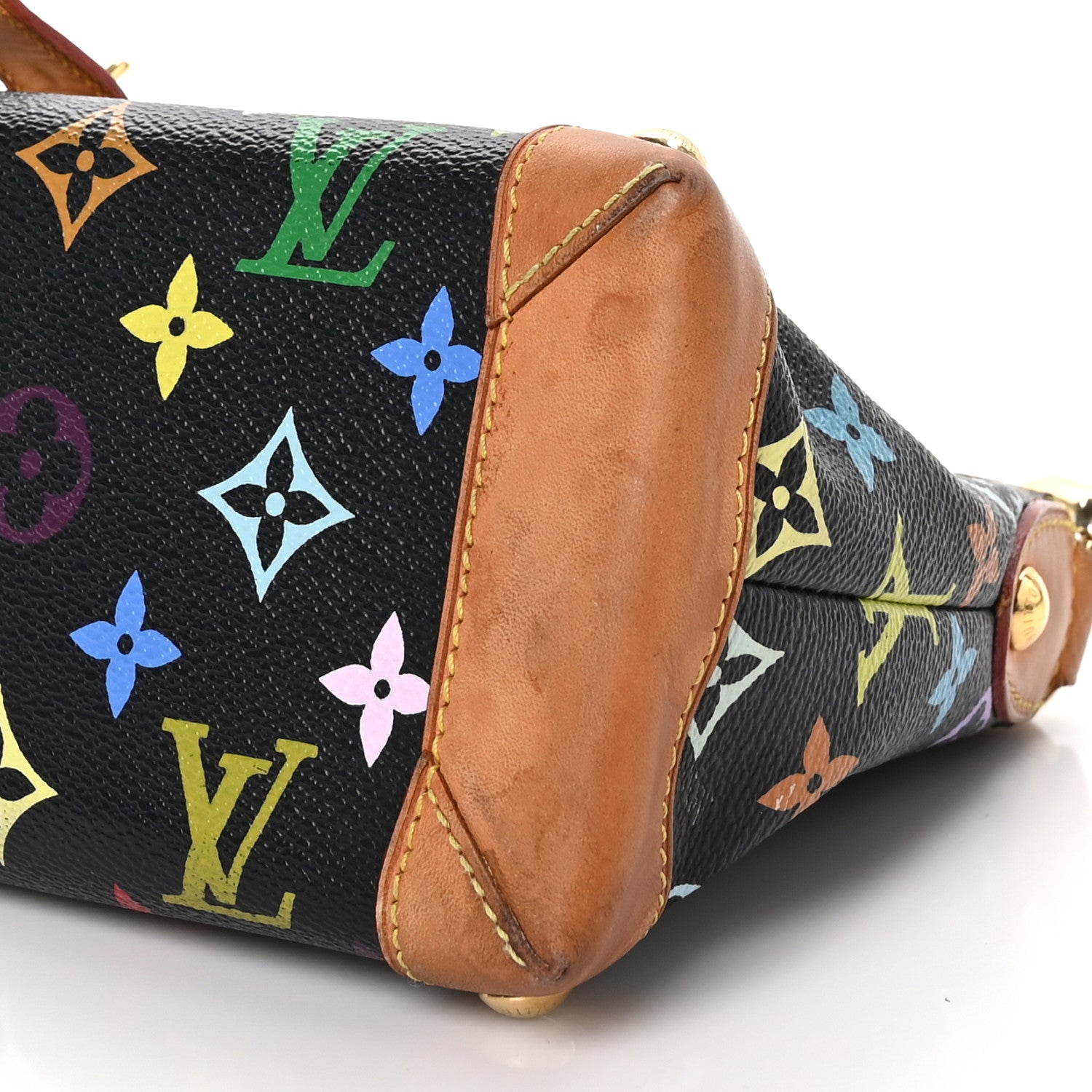 Louis Vuitton Monogram Multicolor Eliza Black 9 of 11