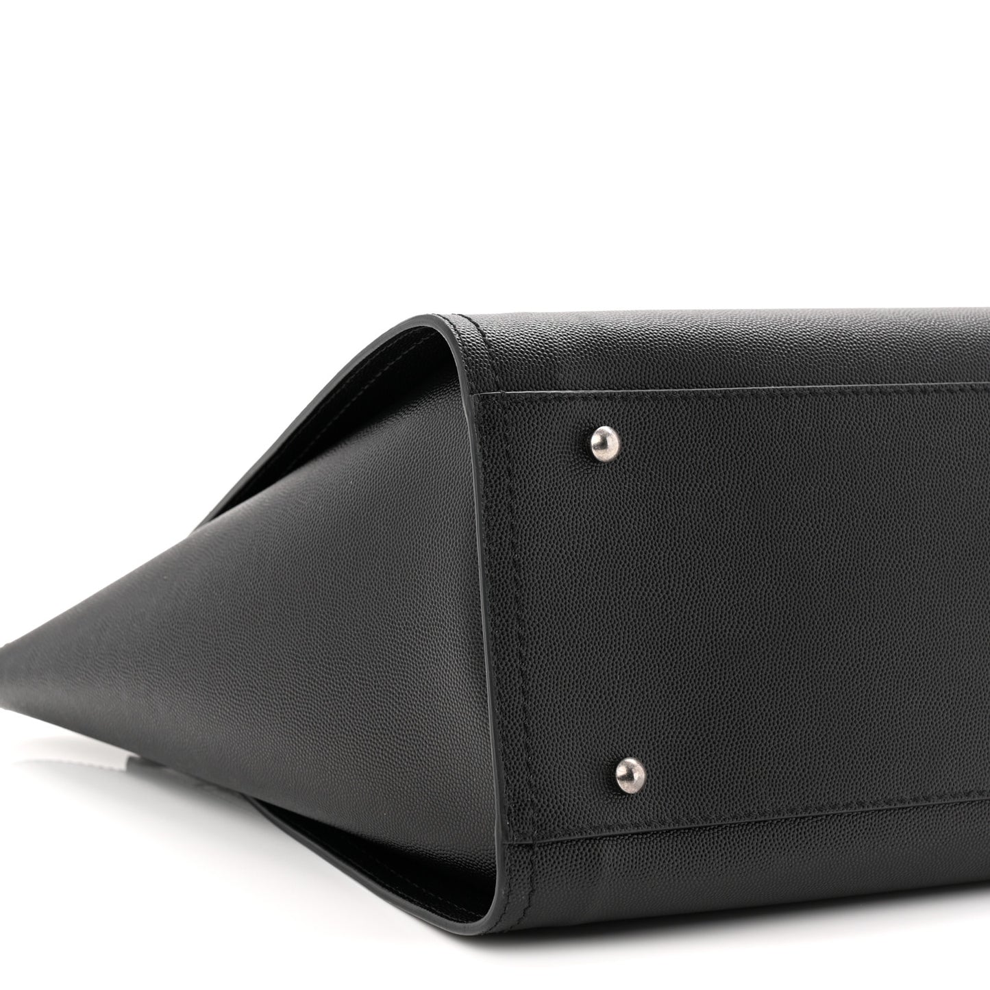Caviar Small Studded Deauville Tote Black