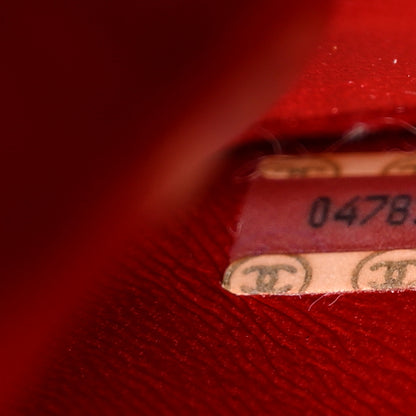 Chanel Shiny Alligator Small Single Flap Red 7 of 10